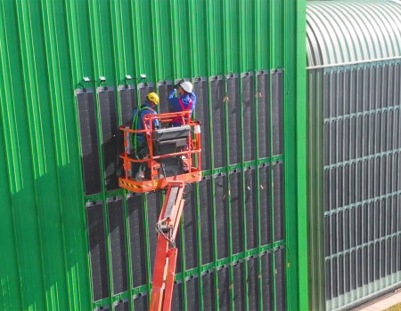 Waste incineration plant becomes solar power plant Waste incineration plant becomes solar power plant